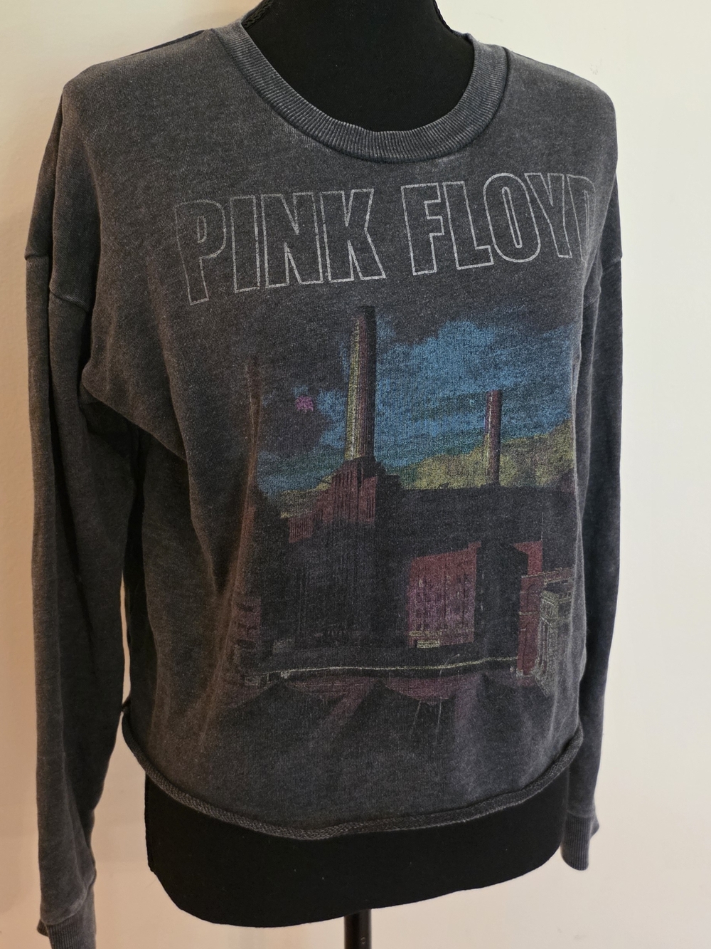 Pink Floyd Graphic Crewneck Sweatshirt - Vintage Black (Size S) - Picture 2 of 10